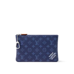 中号钥匙零钱包蓝色