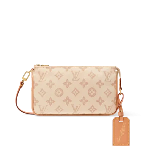 POCHETTE ACCESSOIRES 手袋米色