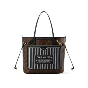 NEVERFULL INSIDE OUT 中号手袋黑色