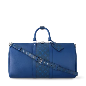 KEEPALL BANDOULIÈRE  50 旅行袋蓝色