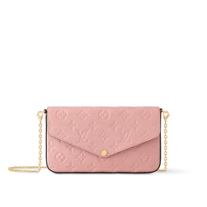 POCHETTE FÉLICIE 链条包粉红色