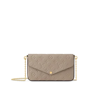 POCHETTE FÉLICIE 链条包灰色