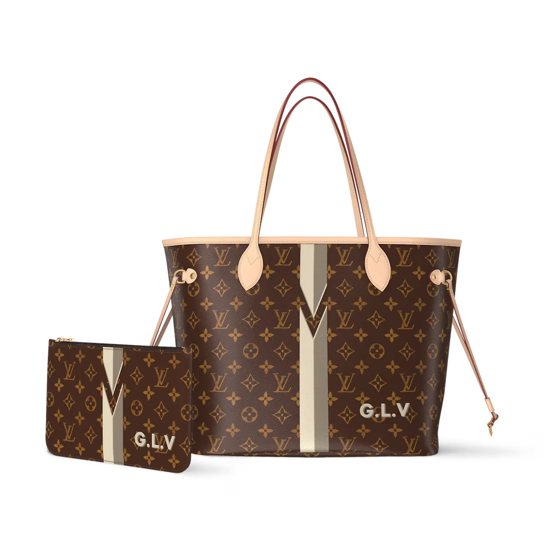 NEVERFULL MON MONOGRAM 中号手袋