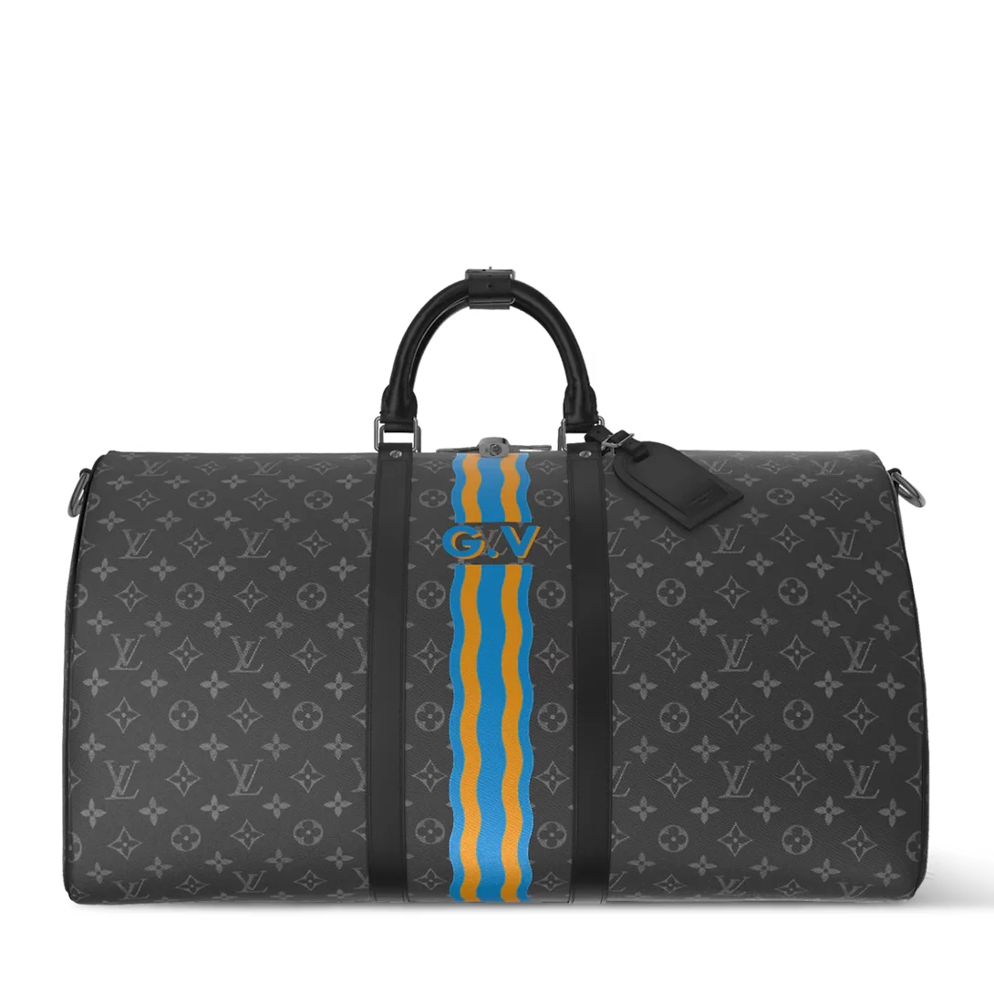 KEEPALL 55 MON MONOGRAM 旅行袋